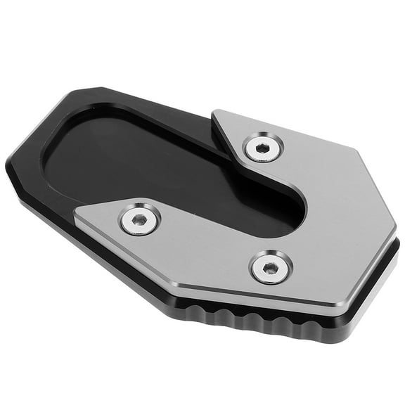 ifundom Universal Motorcycle Kickstand Pad Aluminum Alloy Motorbike Accessory 1 Pack