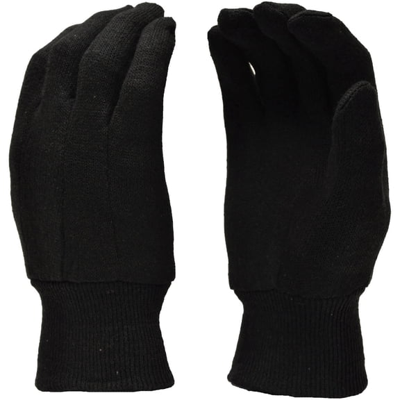 G & F Products Brown Jersey Work Gloves, 12 Pairs, 9 oz Cotton-Blend Knit Wrist Gloves for Warehouse, Construction, Landscaping, Gardening & General Purpose, Men's Large, Bulk Pack