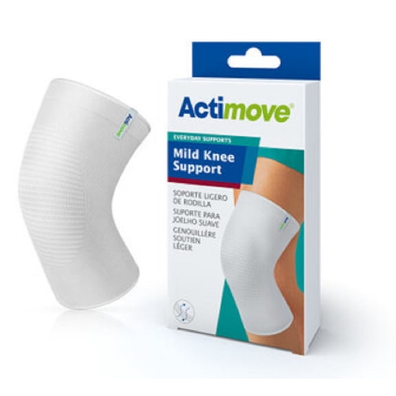 Actimove Mild Knee Support, White, Medium (15 - 18)