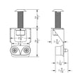 thumbnail image 2 of TACO Marine F16-0204-1 Outrigger Line Tensioner, 2 of 3