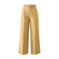thumbnail image 5 of Lenpel Womens Dress Pants Trendy High Waisted Straight Leg Slacks Casual Business Office Work Trousers with Pockets, 5 of 5