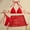 Red, variant on Swimsuits For Women Sevevn Women's Bikini Swimsuit Three-piece Swimsuit Yellow L