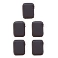 thumbnail image 3 of maskred 2.5 Sacoche Portable pour Disque Dur Externe avec Fermeture Éclair, Étui pour Disque Dur, Protection Adaptée, Noir 5Set, 3 of 6