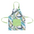 thumbnail image 1 of Daboolka Delantal con bolsillos de algodón para niños, manualidades, horneado, chef, cocina, delantal para barbacoa, 1 of 8