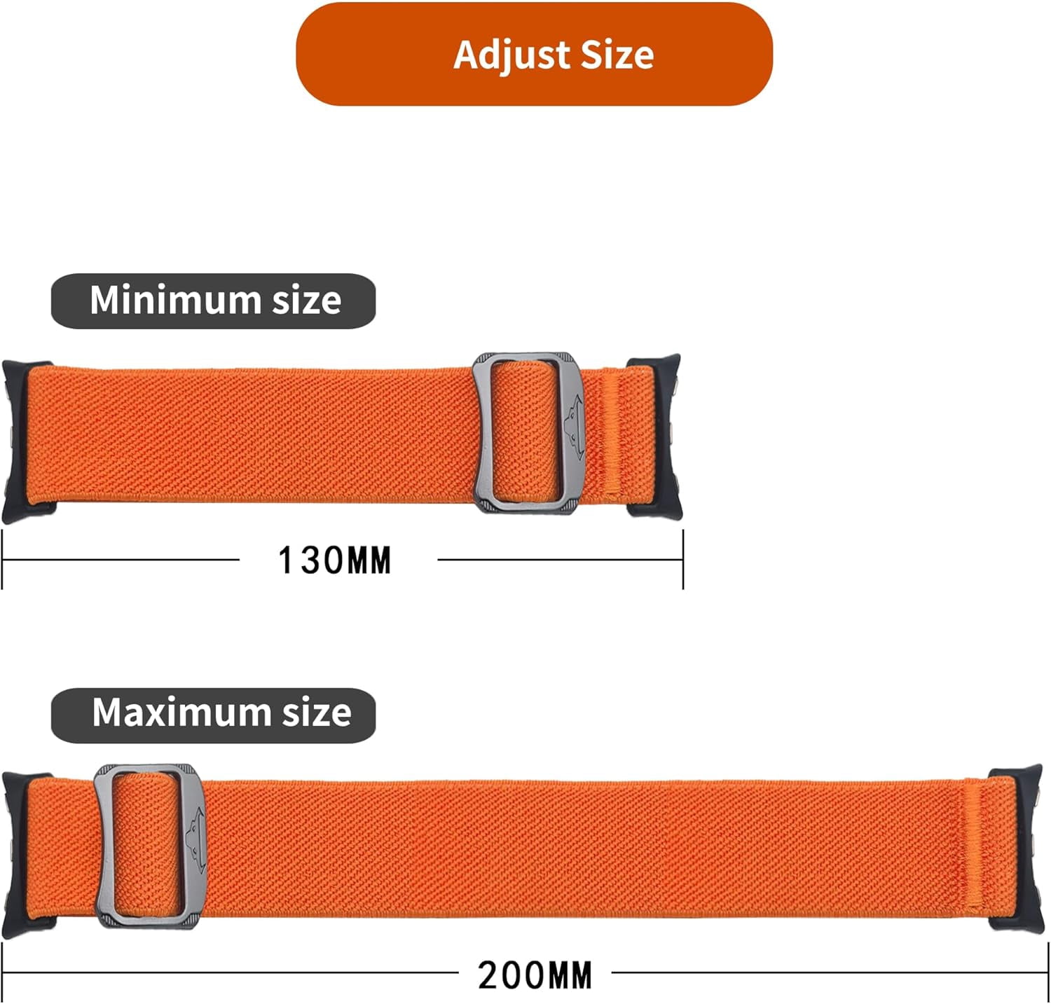 CRKMGS-Sport Nylon Strap Intended for Garmin Approach S50, S44, S42, S40 Bands for Women Men Replacement Elastic Loop Wristband Smartwatch Accessories