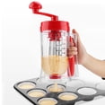 thumbnail image 4 of Pancake Maker, With Measuring Label Pancake Batter Dispenser, Simple Structure Baking Tools And Accessories Easy To Operate For Waffles Making Cake, 4 of 8