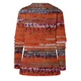 thumbnail image 4 of WILLBEST hoodies Chandail Chaud pour Femmes Pull d'Hiver avec Imprimé Col Rond Confortable Pull à Manches Longues Tricoté Décontracté Sweat à Capuche pour Femmes, 4 of 5
