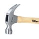 Hyper Tough 7oz Wood Handle Claw Hammer with Smooth Face