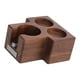 thumbnail image 3 of Estación de apisonamiento manual Soporte para apisonador de café expreso Apisonador de filtro de café de madera duradero Triangular 51 53MM, 3 of 9