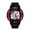 Red 9N6, variant on Wuztai Digital LED Analog Quartz Watch Alarm, Fashion Men's Sports Wristwatch with Date Function, Water Resistant Watch