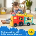 thumbnail image 4 of Fisher-Price Little People Big ABC Animal Train Toddler Learning Vehicle Playset, Child 1+ Years, 19.29in, 4 of 8