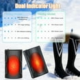 thumbnail image 5 of Heated Socks & Hand Warmer 2-in-1 for Men Women, 9000mAh Rechargeable Heated Socks Up to 14 Hours with 4 Adjustable Heating Levels for Outdoor. Christmas gift, 5 of 9