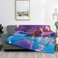 thumbnail image 2 of Naloa Capybara Bathtub Fun Flannel Fleece Throw Blanket for Bed Couch, Thick Blanket - All Seasons Suitable for Women, Men and Kids-40"x30", 2 of 6