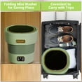thumbnail image 5 of Litake Mini Washing Machine and Dryer,12l Foldable Mini Washer for Underwear, Upgraded Collapsible Washing Machine for Baby Clothes Socks Apartment, 5 of 7