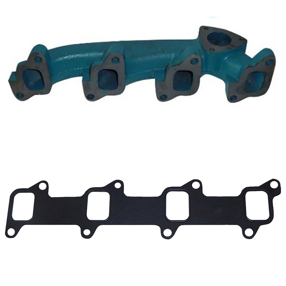 New Aftermarket Replacement Exhaust Manifold With Gasket Kit Ford New