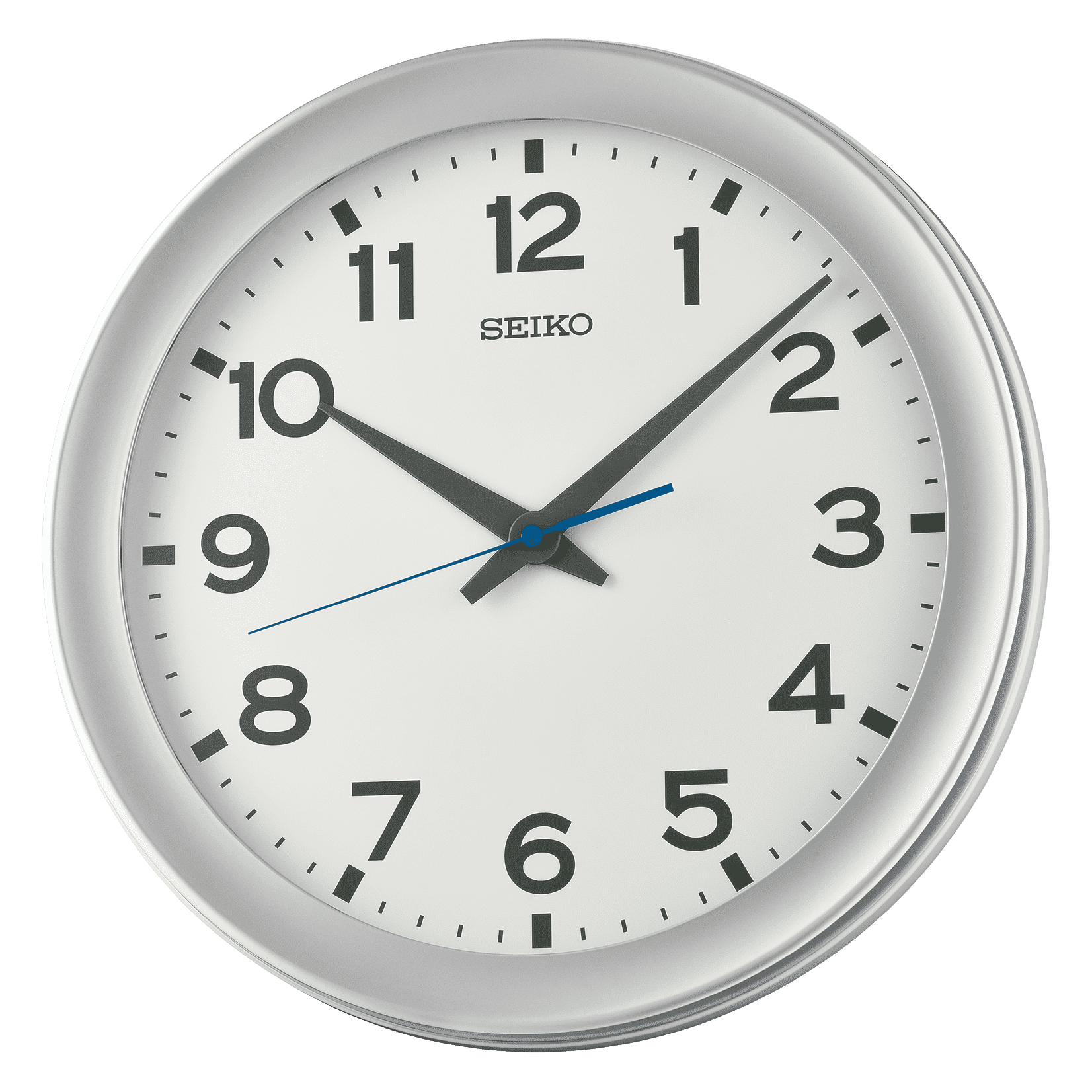 Seiko 14 inch Shigato Round Wall Clock Cream Brown Analog
