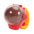 thumbnail image 2 of Coche de control remoto con reloj para cachorros, juguete mini para muñeca, juguete para niños en vacaciones Marrón, 2 of 7