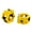 Yellow, variant on PanBiqintyy  2.5CM 2pcs Barbell Clamps Spin Lock Collars Weight Bar Clips for Weightlifting Strength Training Gym Fitness Equipment