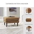 thumbnail image 3 of Signature Design by Ashley Contemporary Telora Ottoman, Caramel, 3 of 6