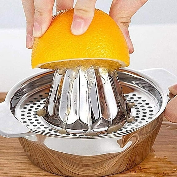 Hand Press Juicer Mini Lemon Fruit Orange Kitchen Tool Stainless Steel Squeezer