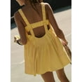 thumbnail image 5 of Arvbitana Women's Tennis Dress Outfits Sleeveless Loose Cutout Athletic Mini Dress with Built in Bra and Shorts Set for Workout Runing S M L XL, 5 of 6