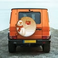 thumbnail image 6 of Pofeuu Christmas Snowman Gift Print Spare Tire Wheel Cover for Car Truck SUV Camper Universal Fit Spare Tire Cover RV Spare Tire Covers-16 inch, 6 of 6