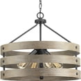 thumbnail image 1 of Progress P500023-143 Gulliver 4-Light Modern Ceiling Pendant, 21.63" 300W, 1 of 10
