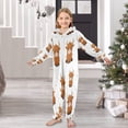 thumbnail image 6 of Soft Big Kids Onesie Pajamas Cozy Loose-Fit Jumpsuits for kids with Pockets for Christmas Lounge & Play Cute Yaks Cow Pattern, 6 of 8