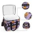 thumbnail image 6 of FORMRS Insulated Cooler Bag 24 Cans Capacity Soft Leakproof Lunch Box with Side Pockets, Halloween Pumpkin, 6 of 7