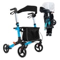 thumbnail image 1 of Andadera Rollator Plegable de Lujo | Ligera, Compacta, Frenos de Seguridad con Sistema de Bloqueo y Bolsa de Almacenamiento, 1 of 13