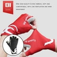 thumbnail image 2 of Yuarrent Guantes ciclismo deportivo VG dedo completo/medio dedo antideslizante gel pantalla táctil Ciclismo negro METRO, 2 of 6