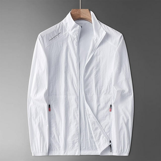 Chemise de Protection Solaire à Manches Longues en Polyester pour Hommes pour Course en Plein Air, Escalade et Tenue Décontractée