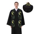 thumbnail image 4 of Fuzoiu MoonNight Sky Crow Print Graduation Sash,Graduation Stole,Unisex Adult Graduation Stole Shawl 91" Long,for Academic Commencements Shawl-Flattened, 4 of 7