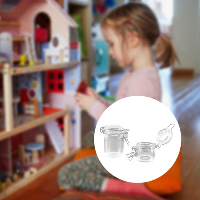 Tarro de almacenamiento miniatura CUTICAT 1/6 accesorios para casa de muñecas