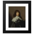 thumbnail image 2 of Cornelis Jonson van Ceulen 20x24 Black Modern Framed Museum Art Print Titled - Portrait of a Man, Probably Sir Francis Godolphin (1633), 2 of 5
