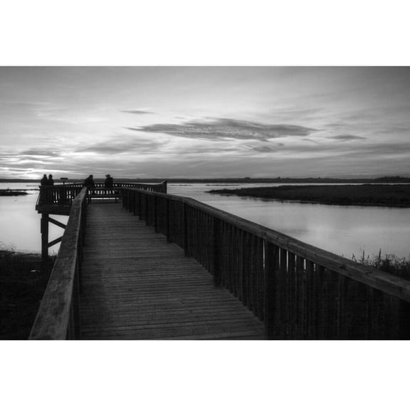 Boer "Evening at the Lake" Wall Decal