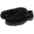 thumbnail image 6 of Clarks Men's Warren Slip On Loafer Black Suede Fur Lined Casual Shoes (12), 6 of 6