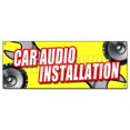 thumbnail image 1 of SignMission B-Car Audio Installation Car Audio Installation Banner Sign - Stereo Speakers Repair Amps Auto, 1 of 1
