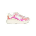thumbnail image 2 of Women Holographic Mesh Lace-Up Sneaker 18801, 2 of 6