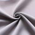 thumbnail image 3 of Blackout Curtains for Nursery - Stars Cutout Decor for Bedroom Aesthetic Window Treatment Double Layer Drapes Sheer Overlay, W 40 x L 84 Inches, Grey, 2 Panels, 3 of 9