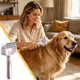 thumbnail image 1 of Peine para Mascotas con Spray para Perros y Gatos – Cepillo Desenredante con Rastrillo Desenredante, Removedor de Pelo de Subpelo para La Muda, 1 of 7