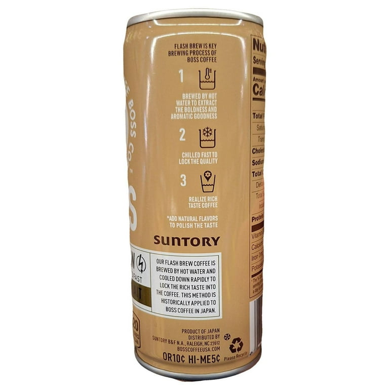 BOSS Suntory Collection, Japanese Canned Coffee, Boss Coffee, 1