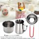 thumbnail image 3 of Candle Making Kit Double Nozzle Boiler Spoon Handle Hanging Design, 3 of 5