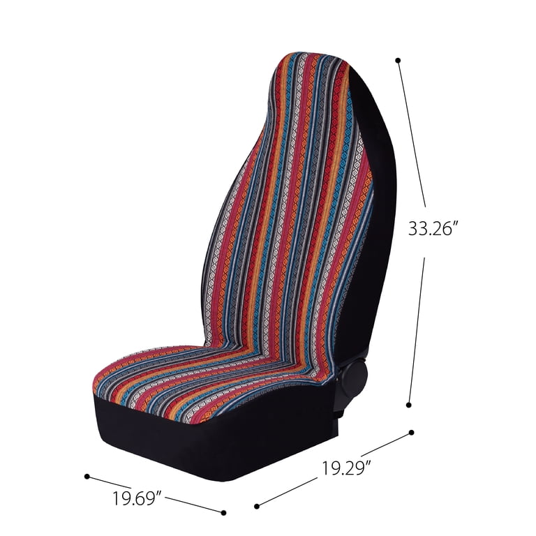 Auto Drive Boho Car Seat Cover, Universal Fit photo 4
