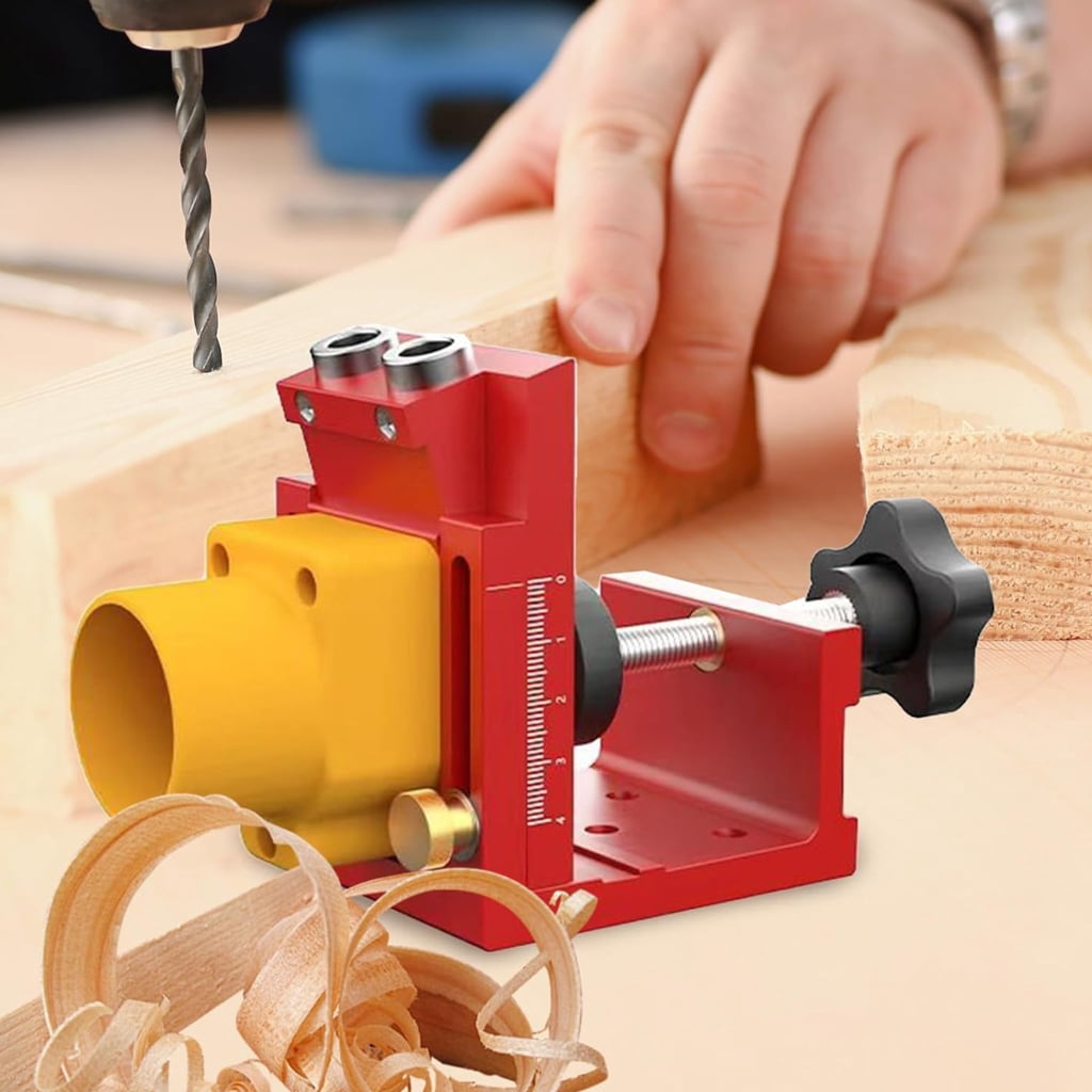 Accuracy Drilling Jig Offering Consistent Accuracy for Unflawed Wood Joinery Applications