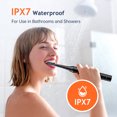 thumbnail image 6 of Fairywill Sonic Electric Toothbrush for Adults and Kids, Rechargeable Kit with 8 Dupont Brush Heads & Travel Case, 47000 VPM, 5 Modes, Fast Charge, 60-Day Battery, IPX7 Waterproof, Black, 6 of 9
