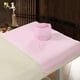 thumbnail image 4 of Minnieouse Toalla de masaje de salón de belleza profesional con agujero cama algodón cuerpo cosméticos toallas accesorio transpirable para el masajeadores amarillo beis, 4 of 6