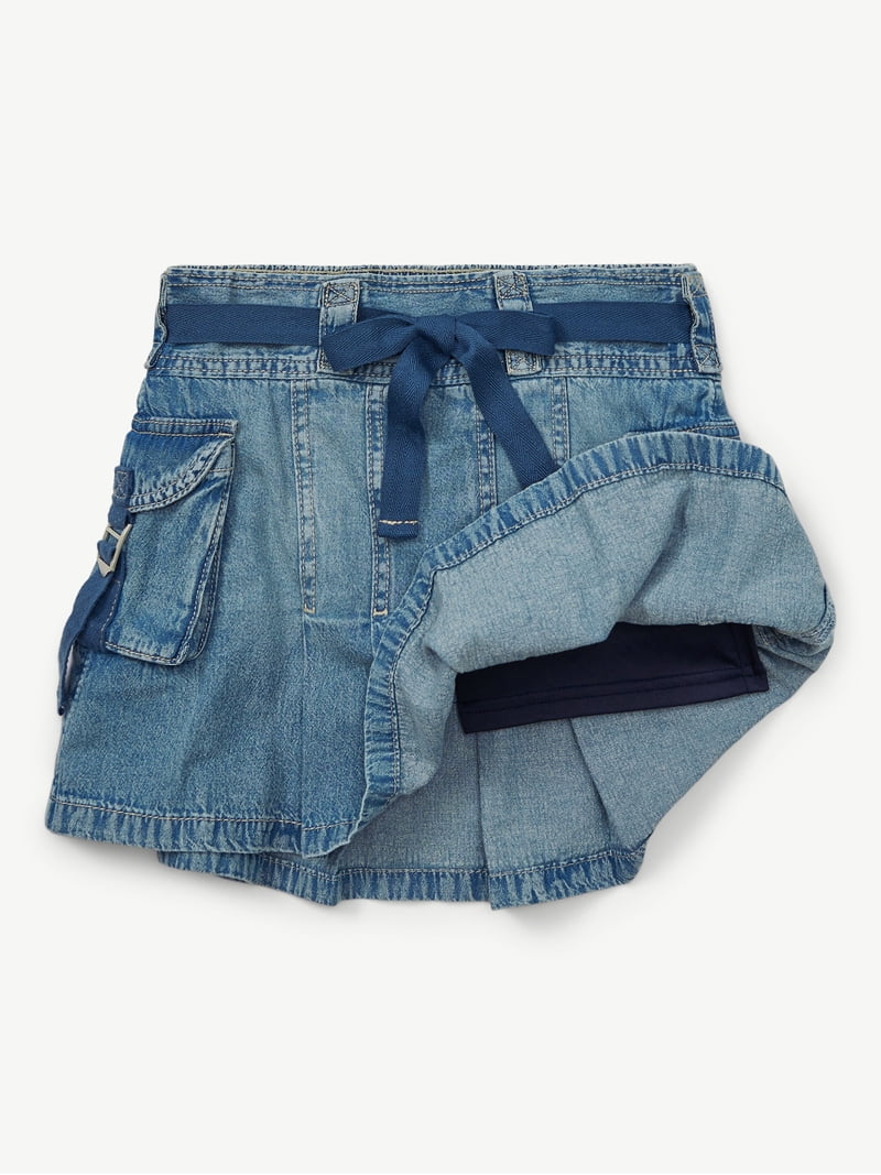 Justice Girls Denim Skirt, XS - XLP - Walmart.com