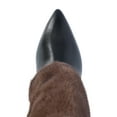 thumbnail image 4 of No Boundaries Women's Heeled Faux Fur Cuff Boots, 4 of 7