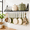 Black, variant on 75lb High-Capacity Oil Rubbed Bronze Wall Mounted Pot Rack with Lid Holder
